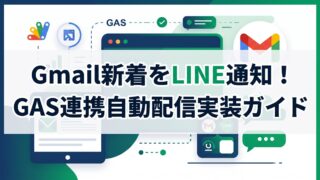 Gmail新着をLINE通知！GAS連携自動配信実装ガイド
