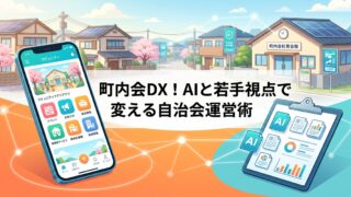 町内会DX！AIと若手視点で変える自治会運営術